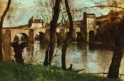 The Bridge at Nantes  Jean Baptiste Camille  Corot